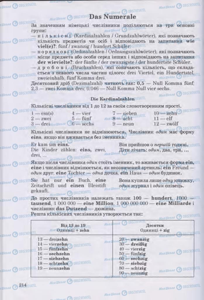Учебники Немецкий язык 11 класс страница 214