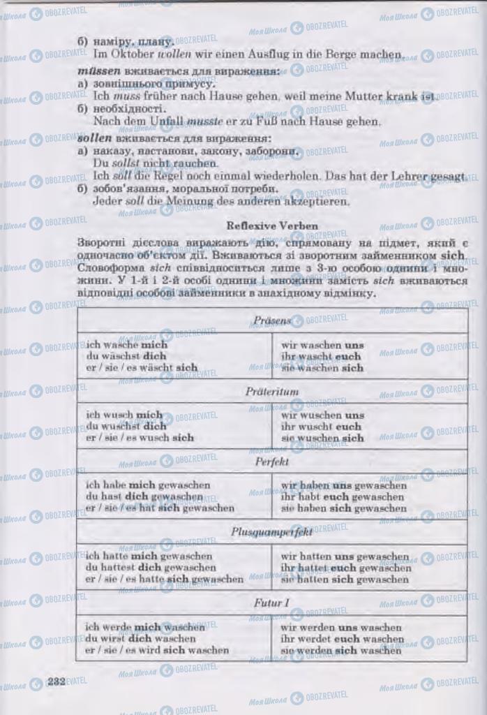 Учебники Немецкий язык 11 класс страница 232