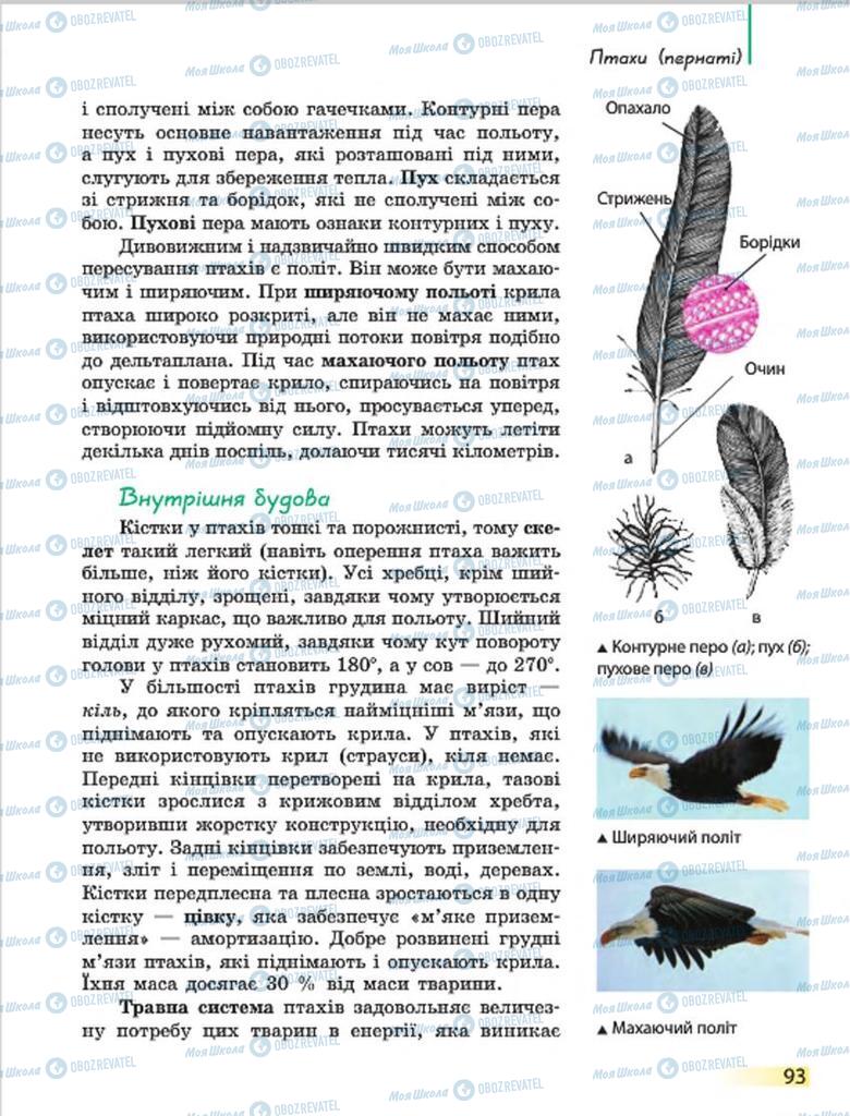 Учебники Биология 7 класс страница 93