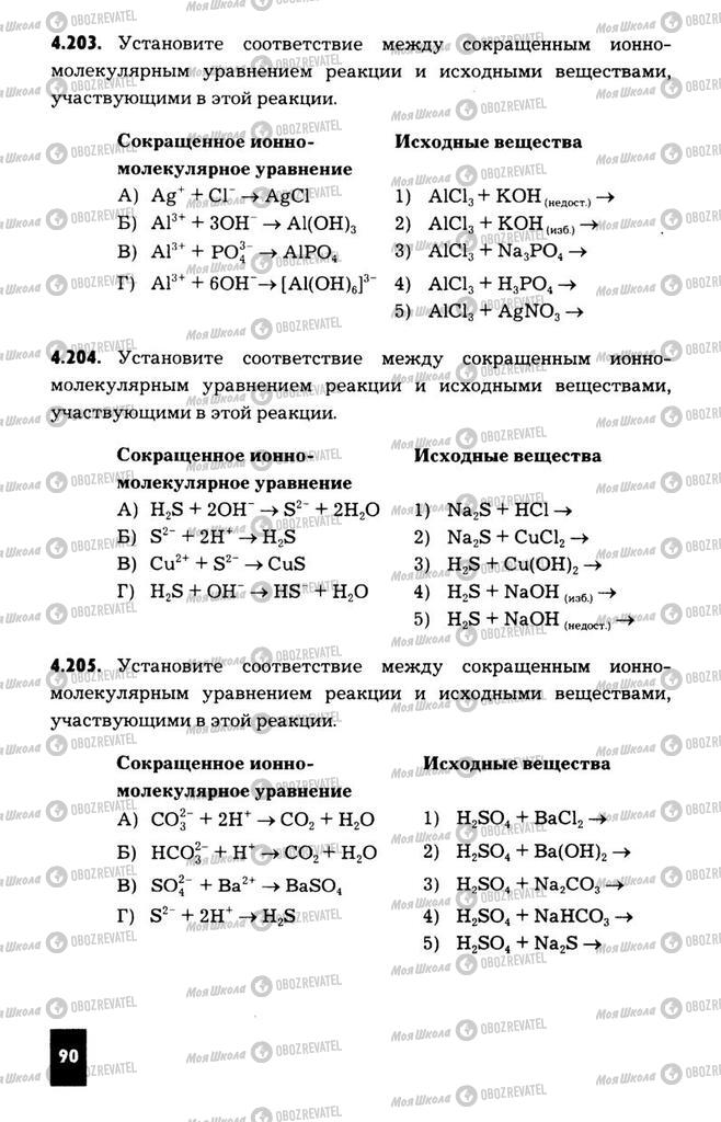 Підручники Хімія 11 клас сторінка  90