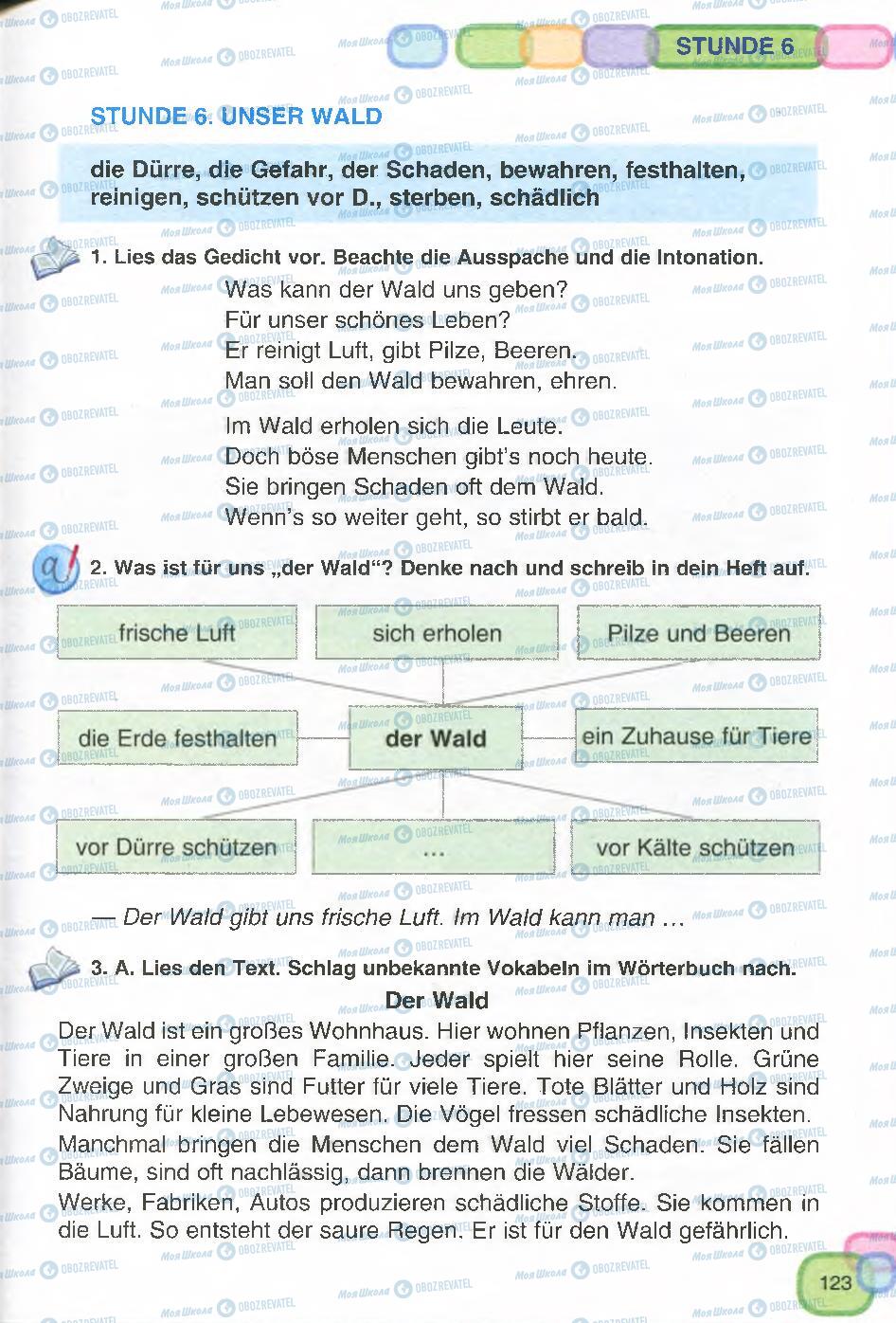 Учебники Немецкий язык 7 класс страница 123