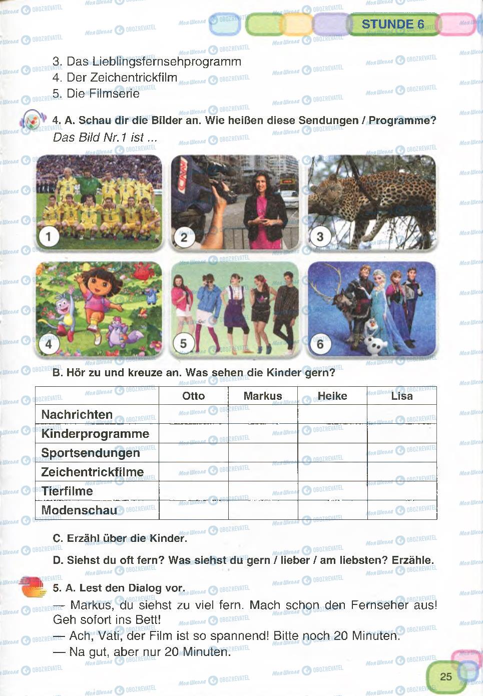 Учебники Немецкий язык 7 класс страница 25