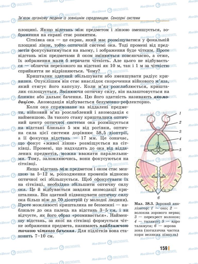 Учебники Биология 8 класс страница 159