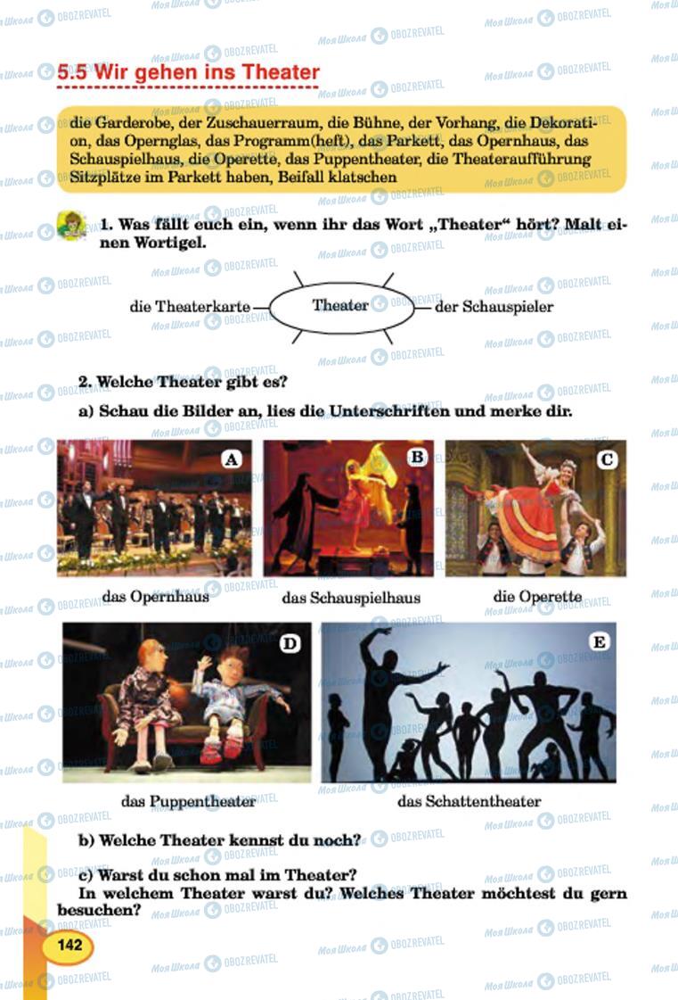 Учебники Немецкий язык 7 класс страница  142