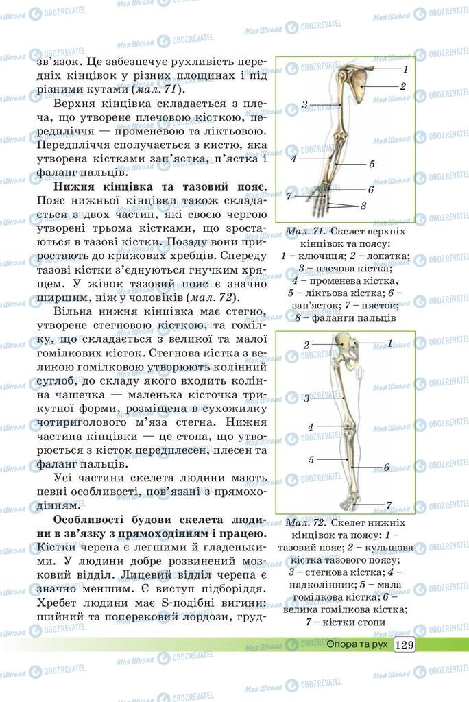 Учебники Биология 8 класс страница 129