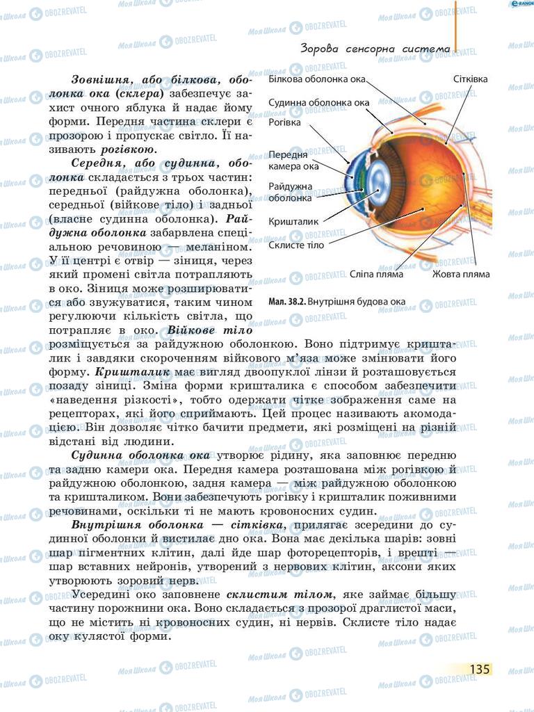 Учебники Биология 8 класс страница 135