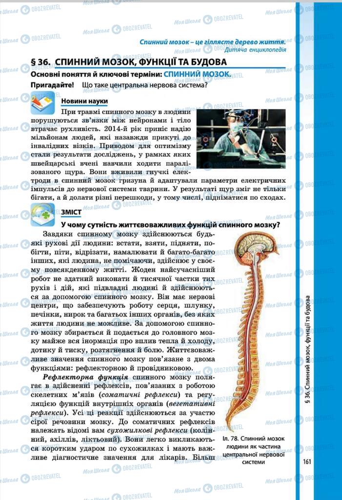 Учебники Биология 8 класс страница 161