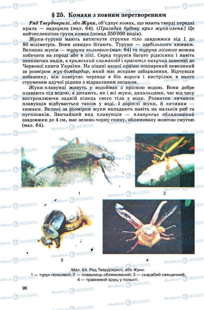 Учебники Биология 8 класс страница 96