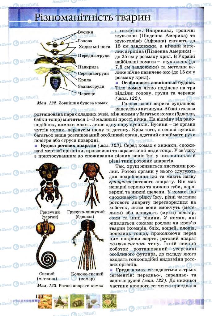 Підручники Біологія 8 клас сторінка 110