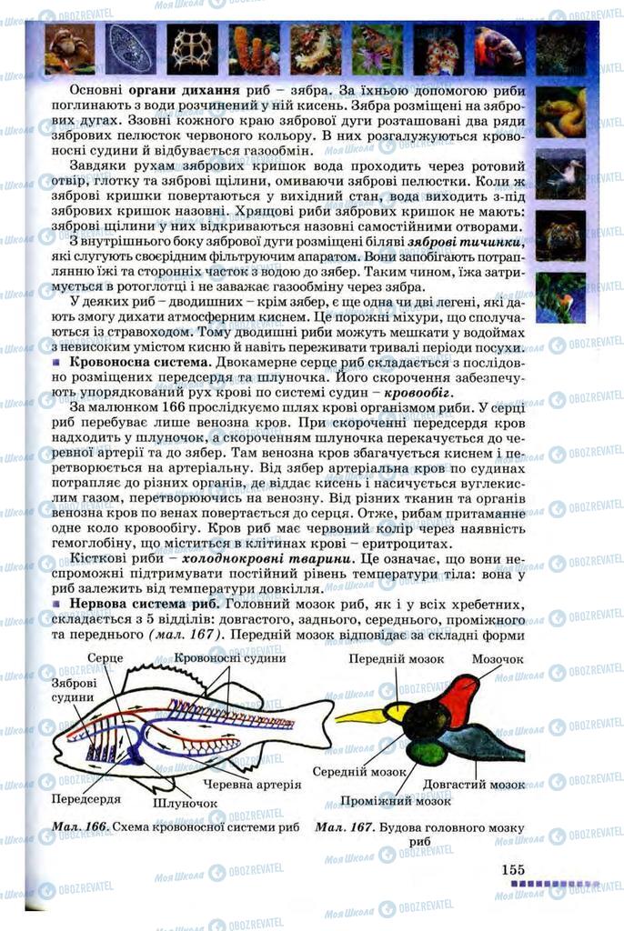 Підручники Біологія 8 клас сторінка 155