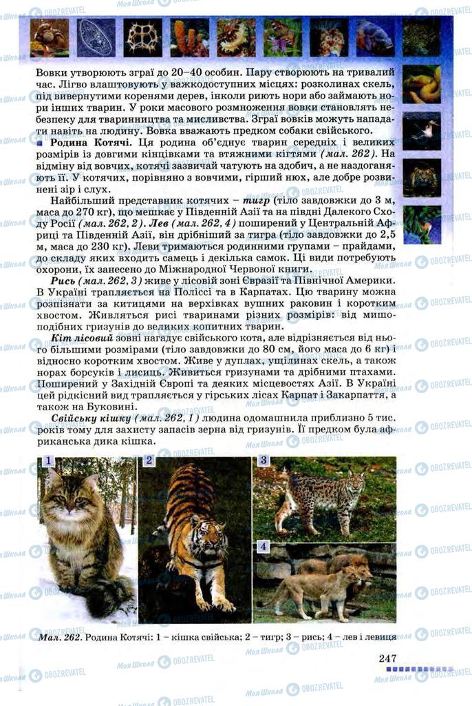 Підручники Біологія 8 клас сторінка 247