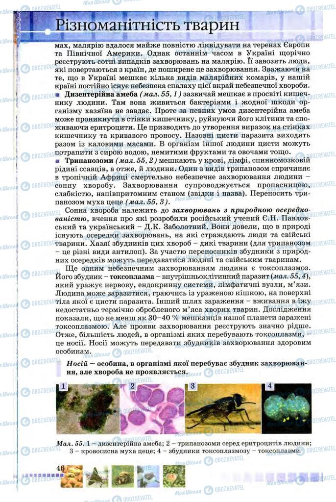 Підручники Біологія 8 клас сторінка 46