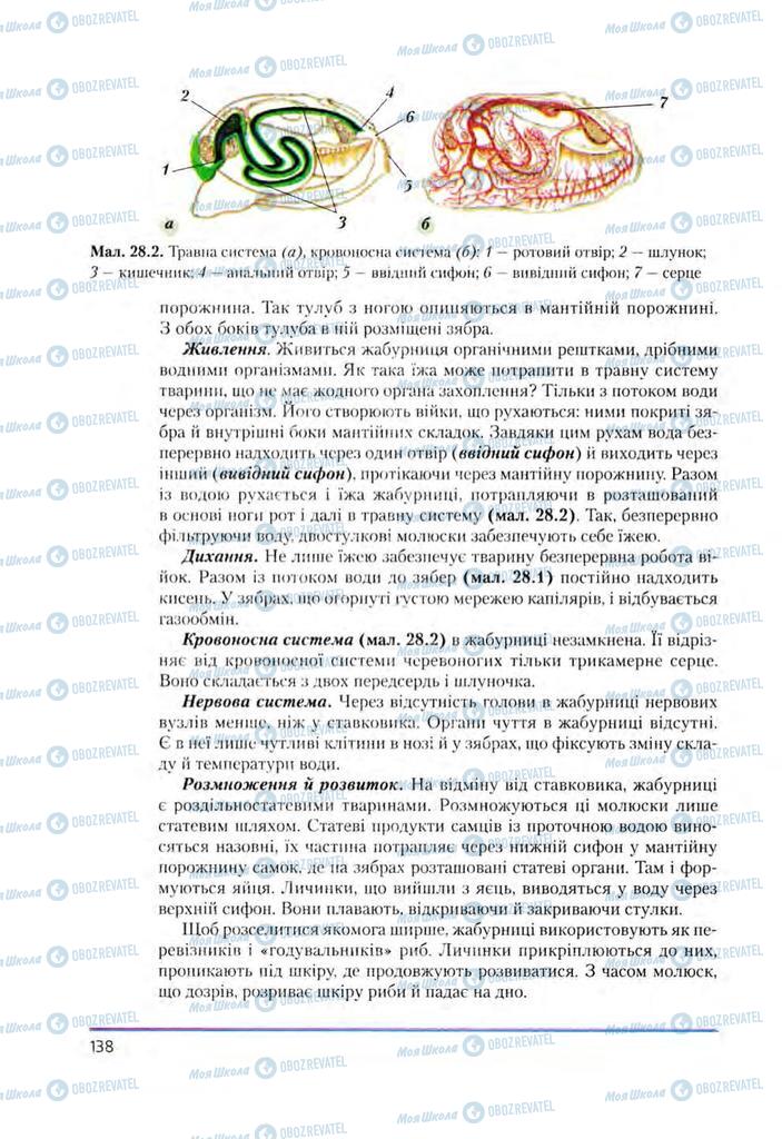 Учебники Биология 8 класс страница 138
