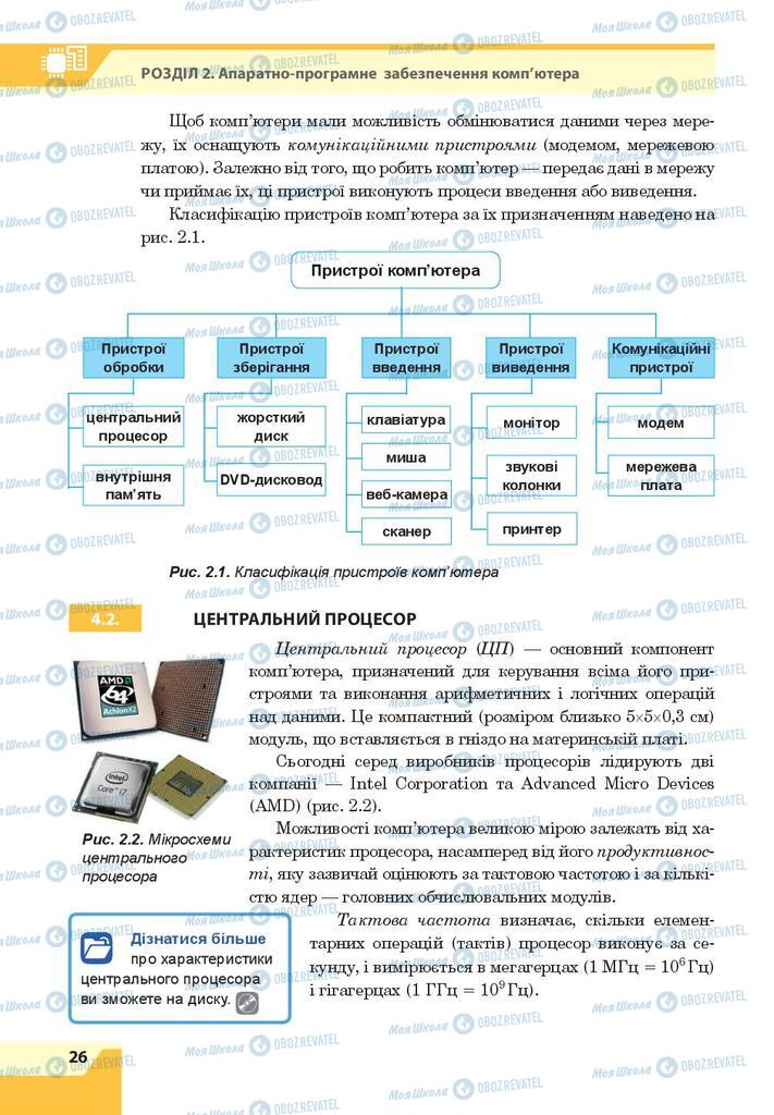 Підручники Інформатика 8 клас сторінка 26