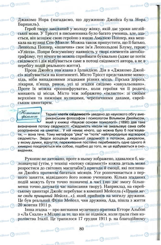 Учебники Зарубежная литература 11 класс страница 80