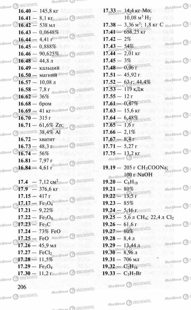 Учебники Химия 11 класс страница 206