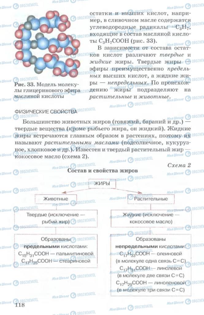 Учебники Химия 11 класс страница  118