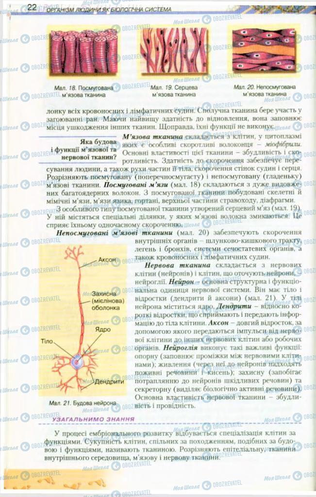 Учебники Биология 9 класс страница 22