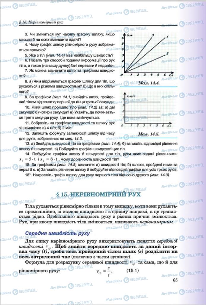 Учебники Физика 7 класс страница 65