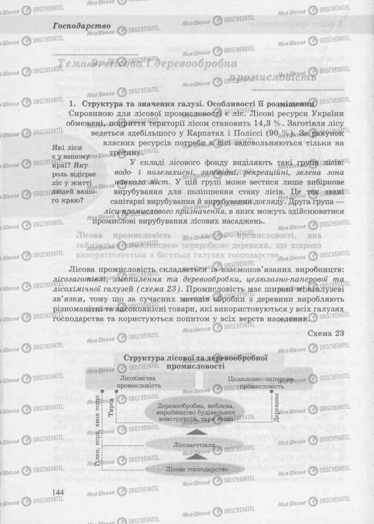 Учебники География 9 класс страница 144