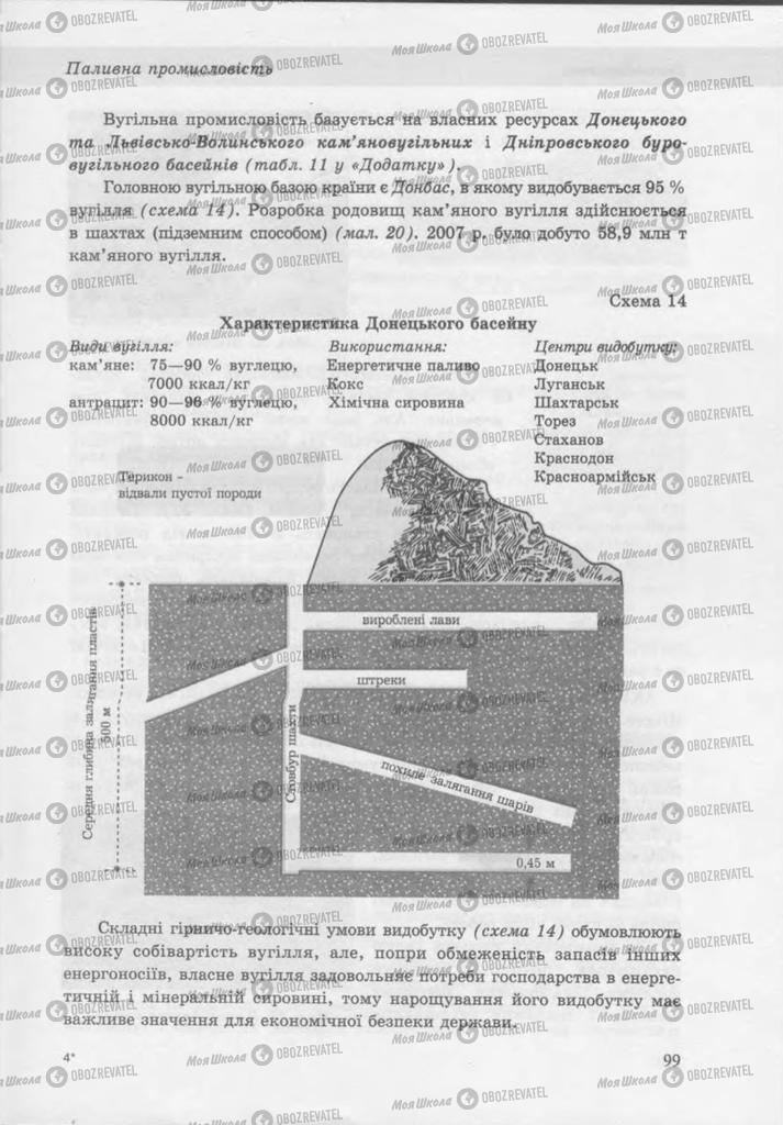 Підручники Географія 9 клас сторінка 99