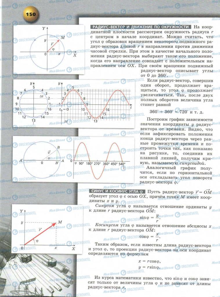 Підручники Фізика 9 клас сторінка  150