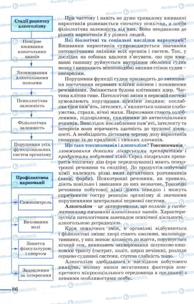 Учебники Биология 9 класс страница  86