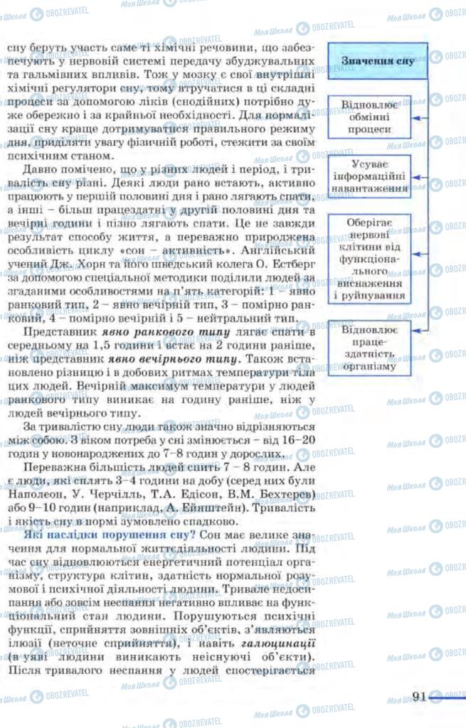 Учебники Биология 9 класс страница  91