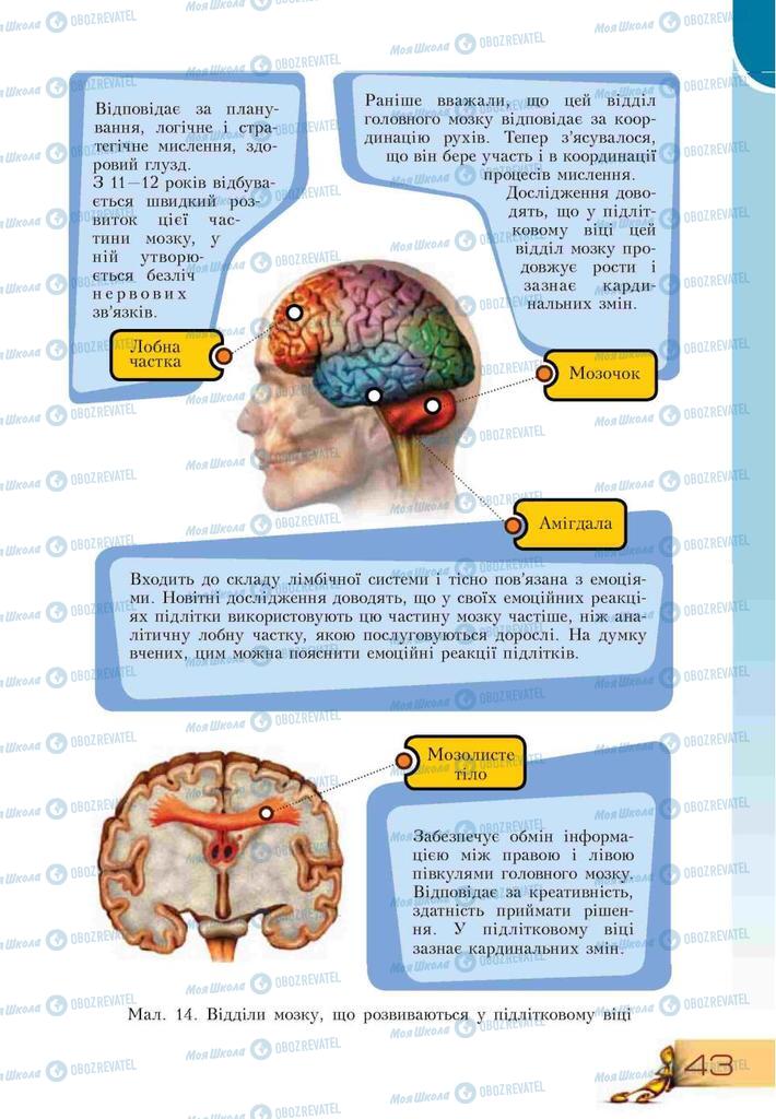 Підручники Основи здоров'я 9 клас сторінка 43