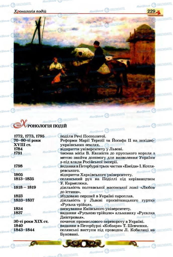 Учебники История Украины 9 класс страница  229