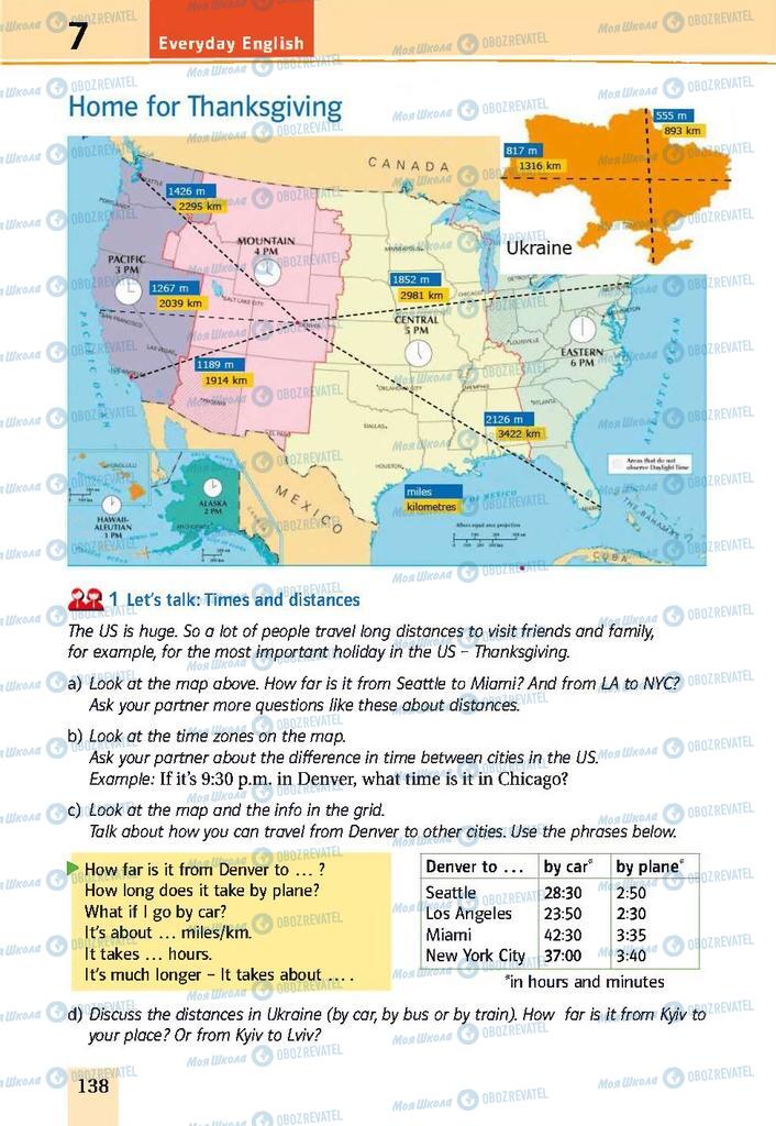 Підручники Англійська мова 9 клас сторінка 138