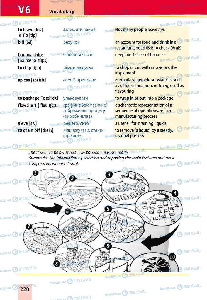 Підручники Англійська мова 9 клас сторінка 220