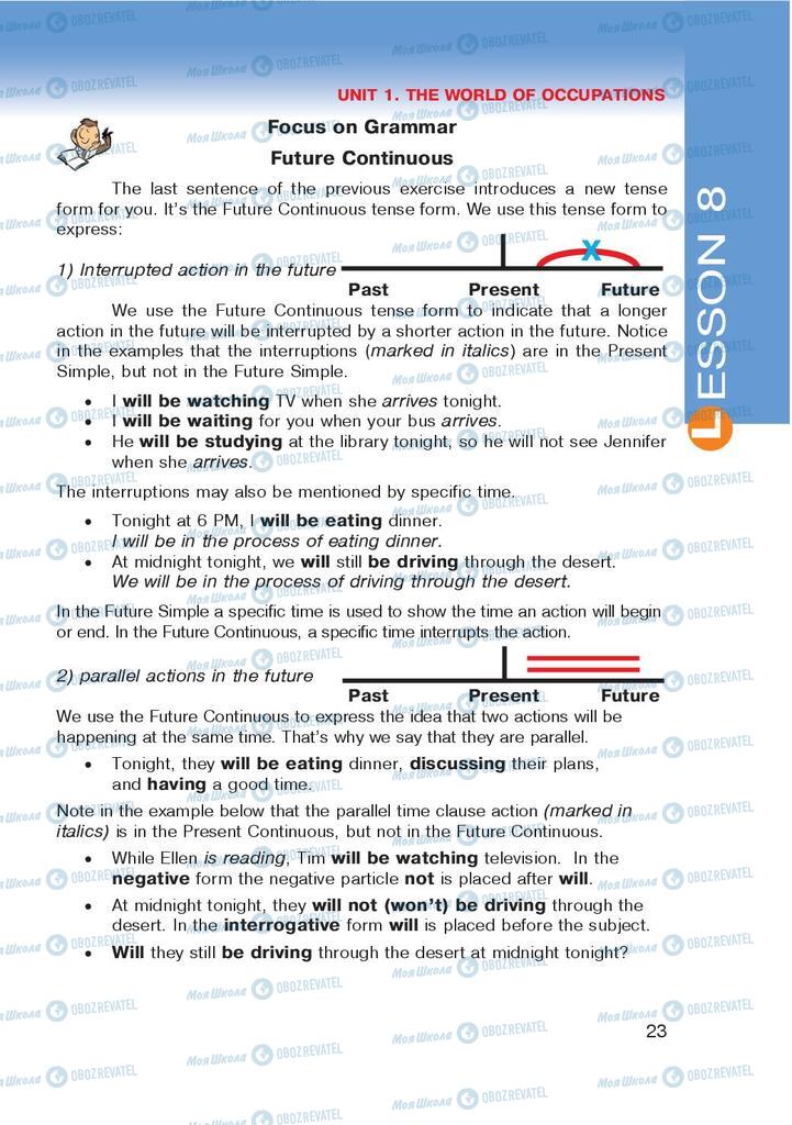 Підручники Англійська мова 9 клас сторінка 23