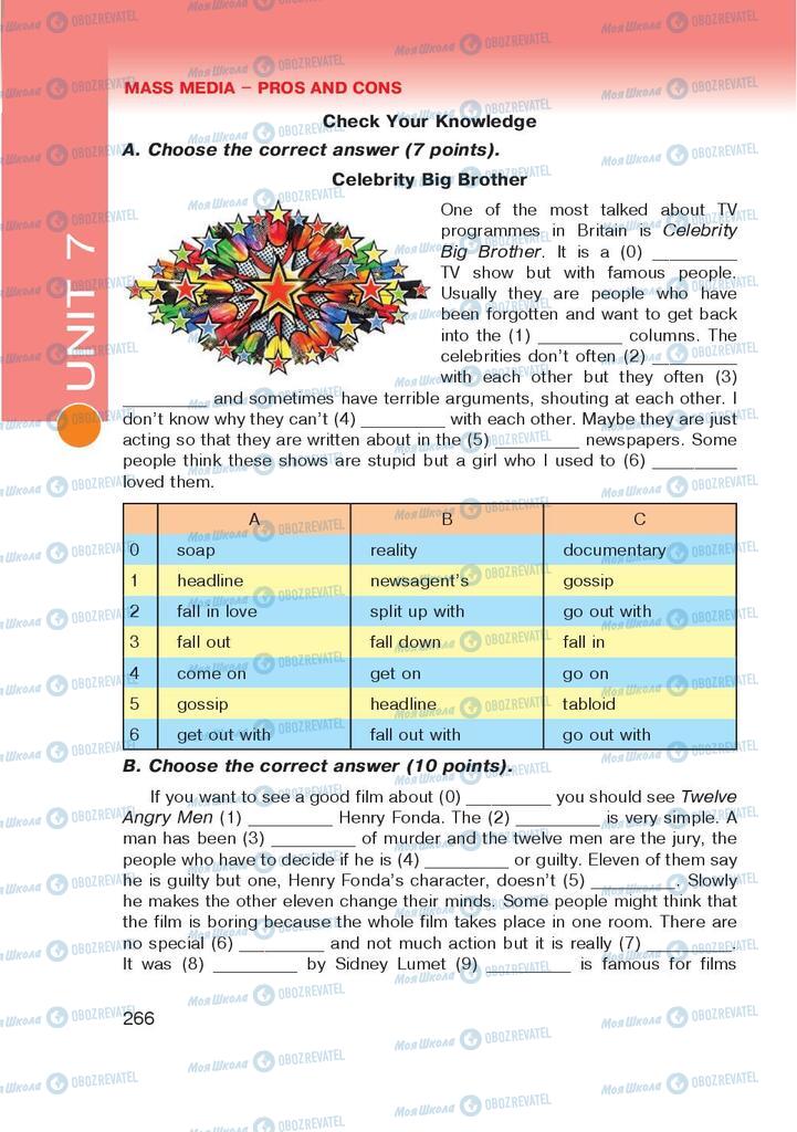 Учебники Английский язык 9 класс страница 266