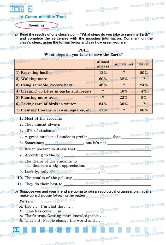 Учебники Английский язык 9 класс страница 60