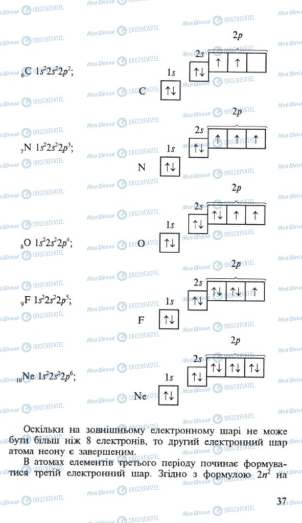 Підручники Хімія 9 клас сторінка 37