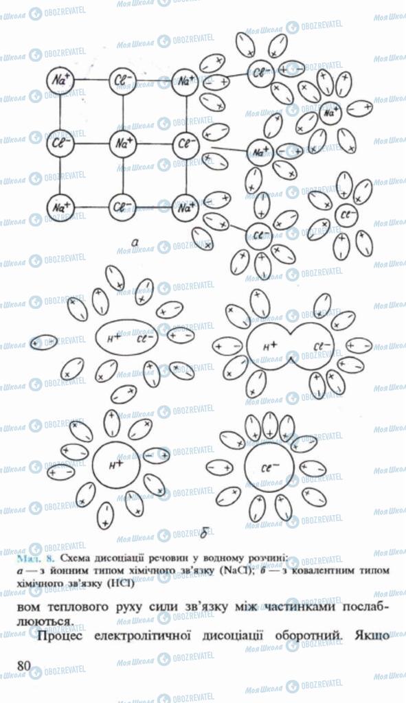 Підручники Хімія 9 клас сторінка 80