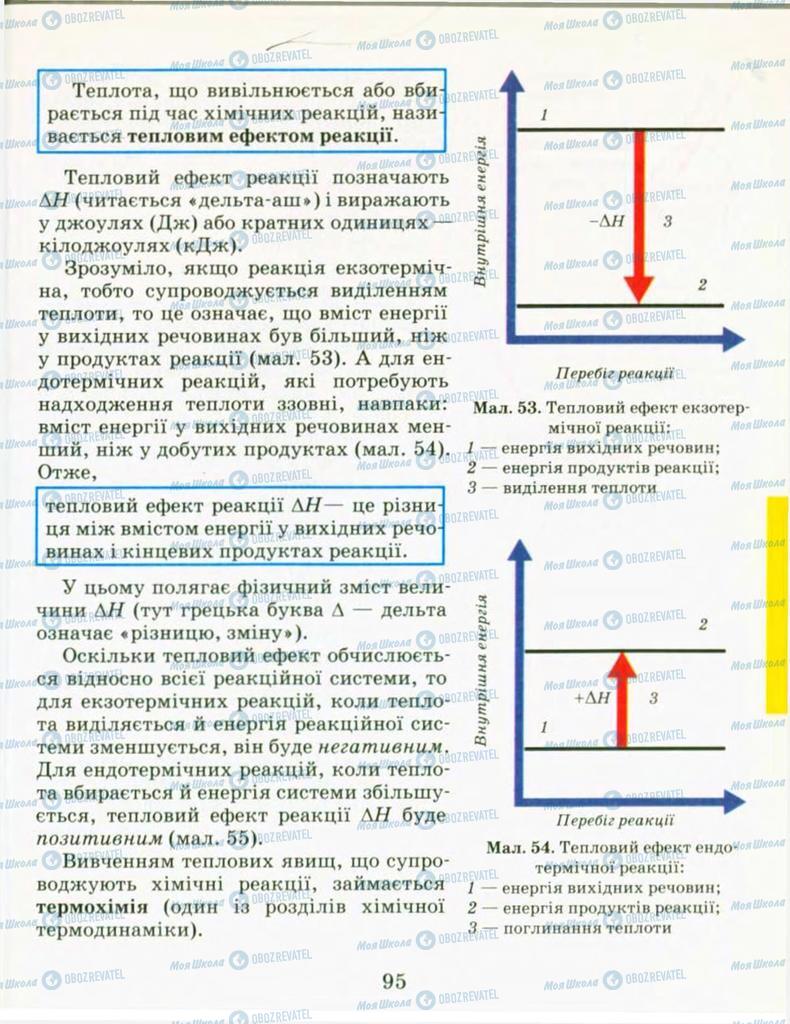 Підручники Хімія 9 клас сторінка 95