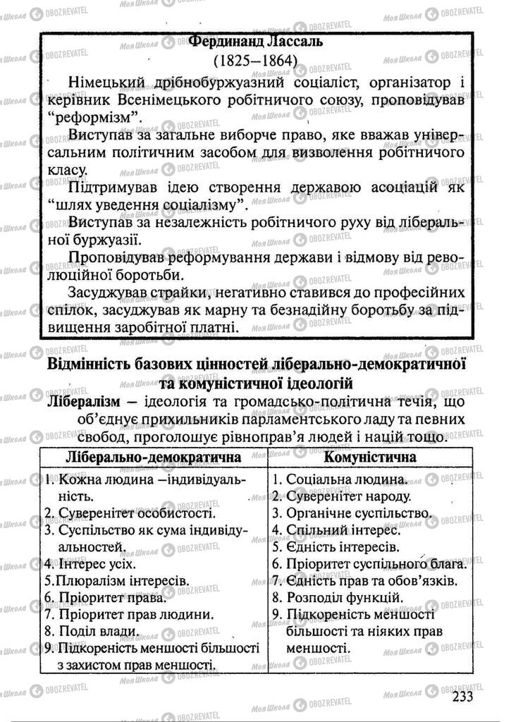 Підручники Всесвітня історія 9 клас сторінка 233