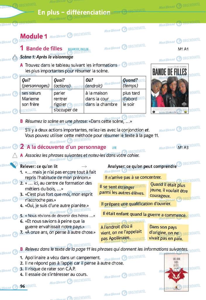 Учебники Французский язык 9 класс страница  96