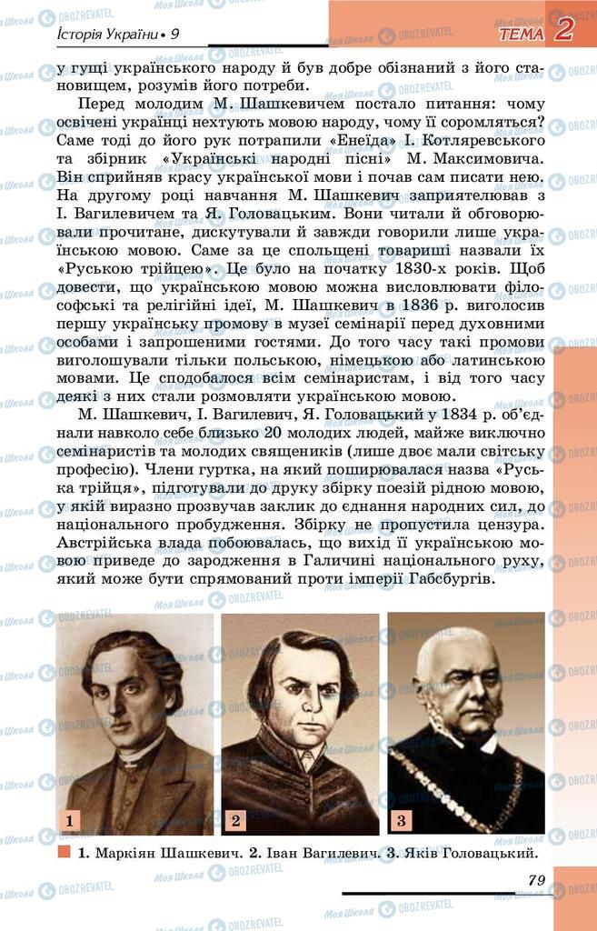 Підручники Історія України 9 клас сторінка 79