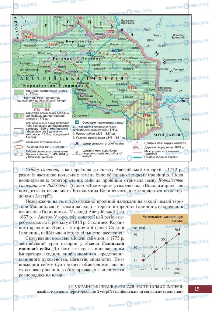 Учебники История Украины 9 класс страница 15