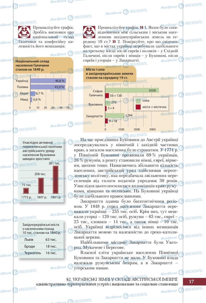 Учебники История Украины 9 класс страница 17