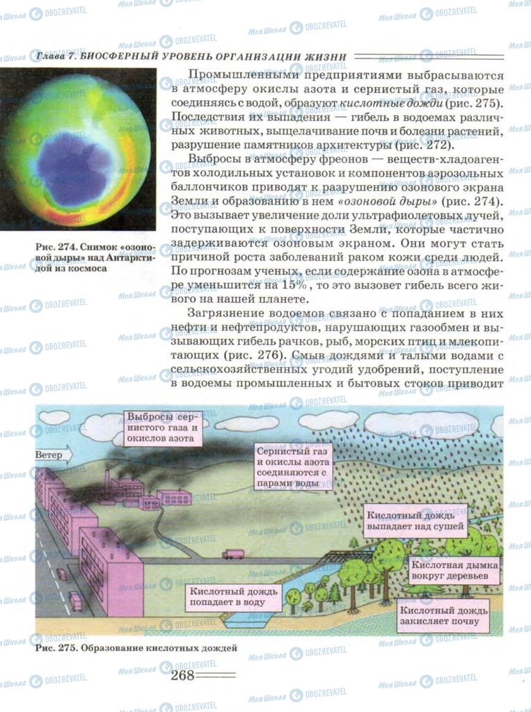 Учебники Биология 9 класс страница  268