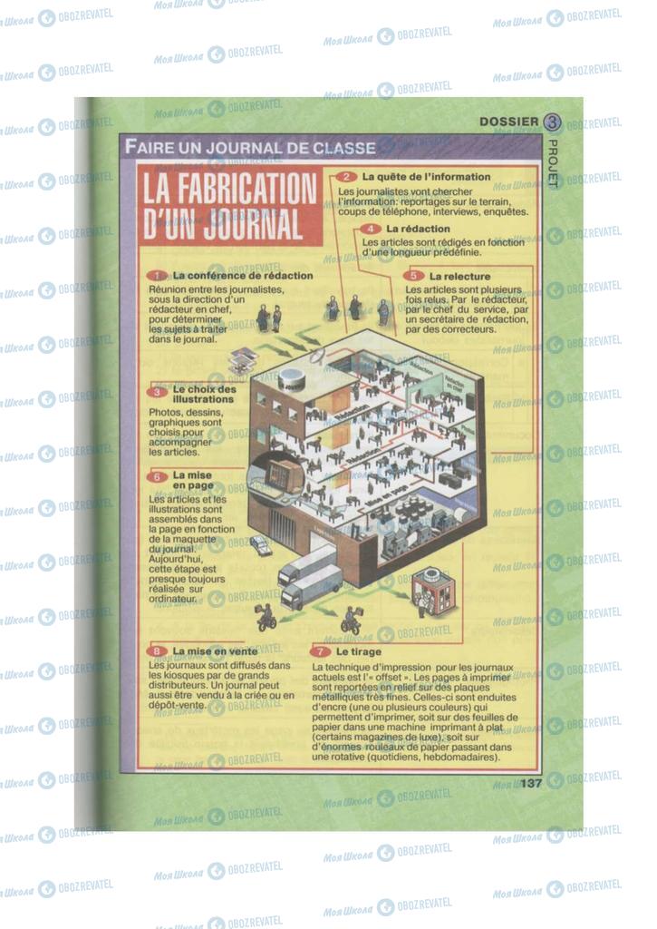 Підручники Французька мова 10 клас сторінка  137