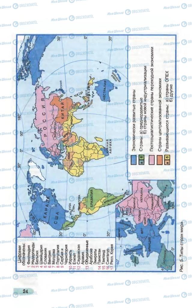 Учебники География 10 класс страница 24