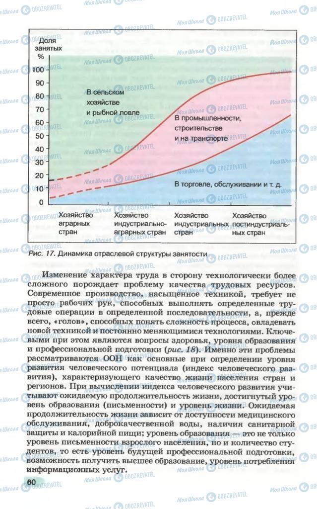 Учебники География 10 класс страница 60