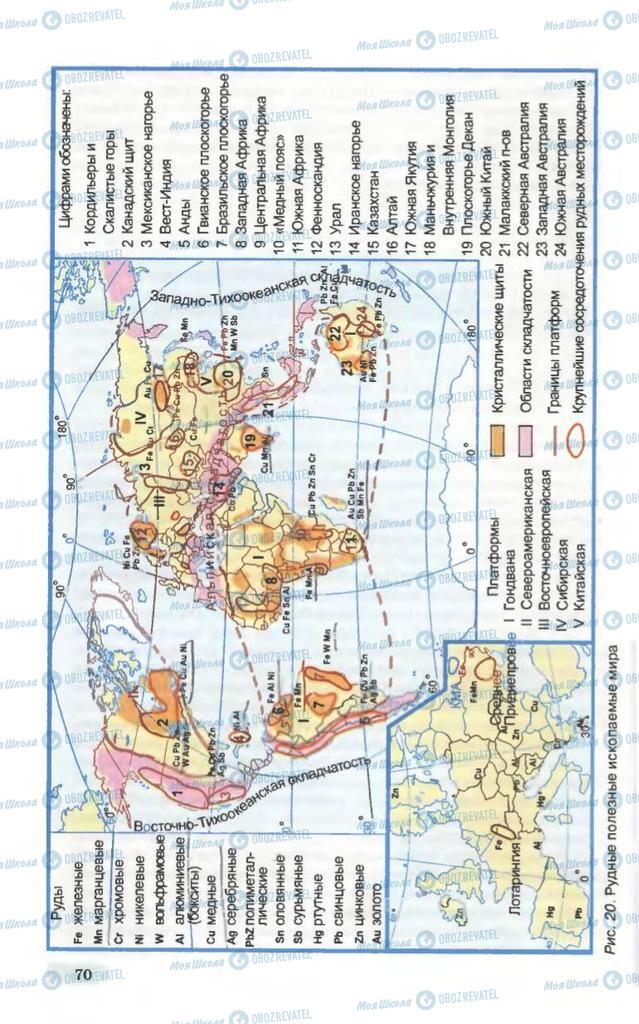 Учебники География 10 класс страница 70