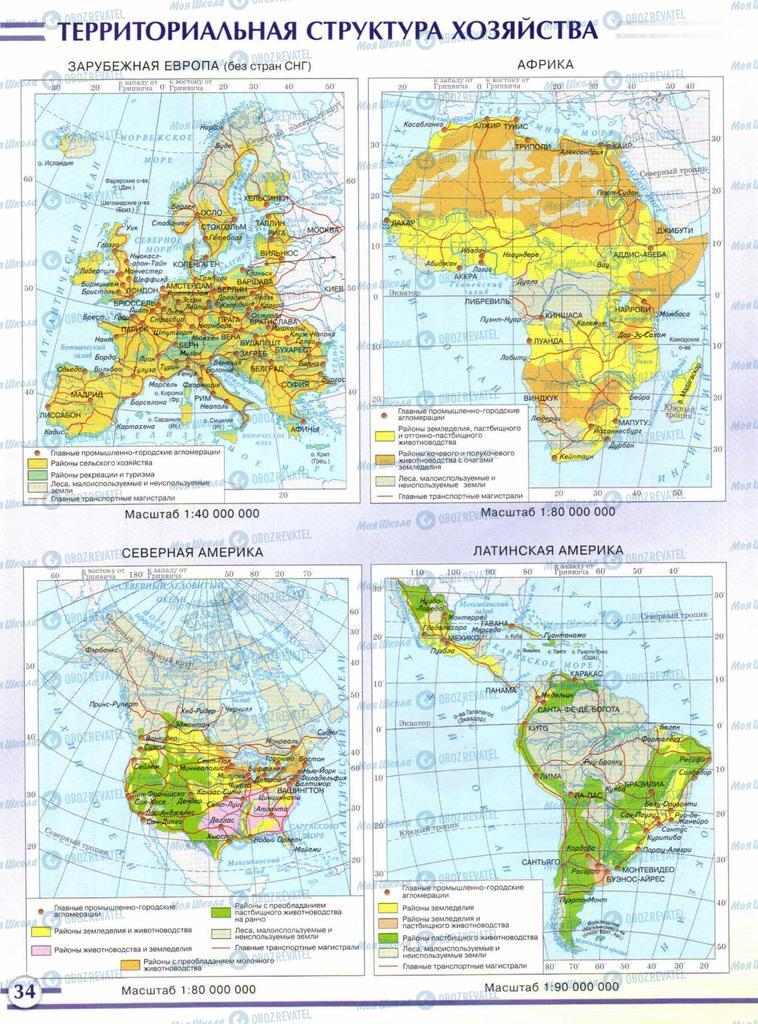 Учебники География 10 класс страница  34