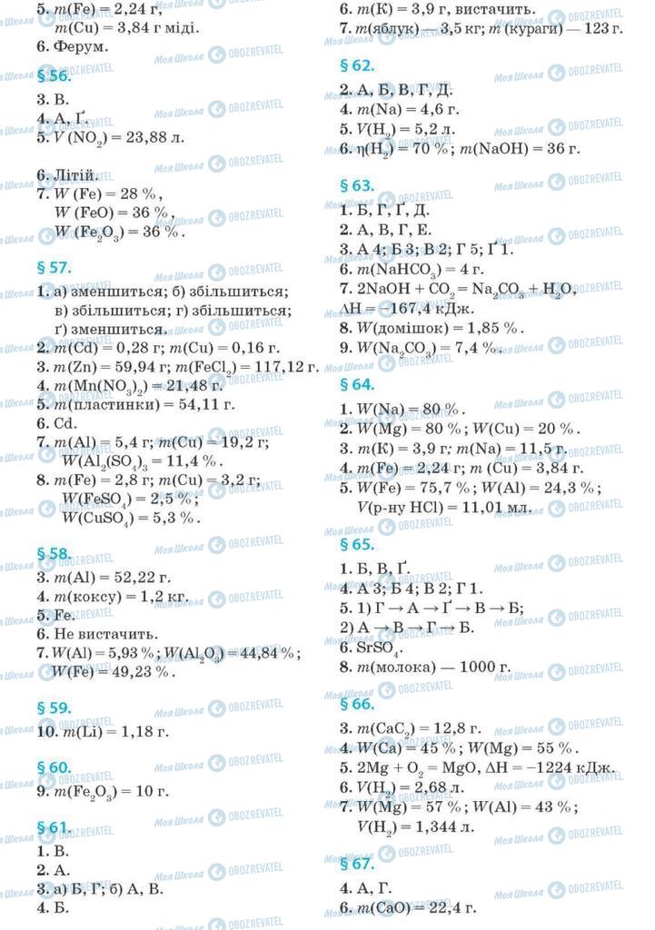 Підручники Хімія 10 клас сторінка 345